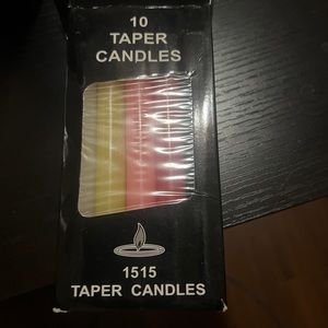 Beeswax taper candles